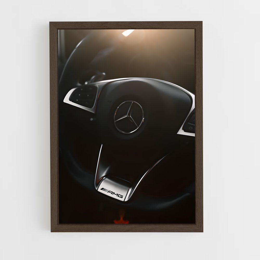 Poster luxueux Gla amg – affiche Mercedes (vue 5)